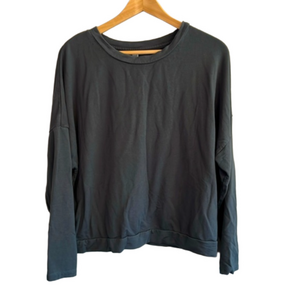 Simons Modal Loungewear L/S Top Grey  Size Medium